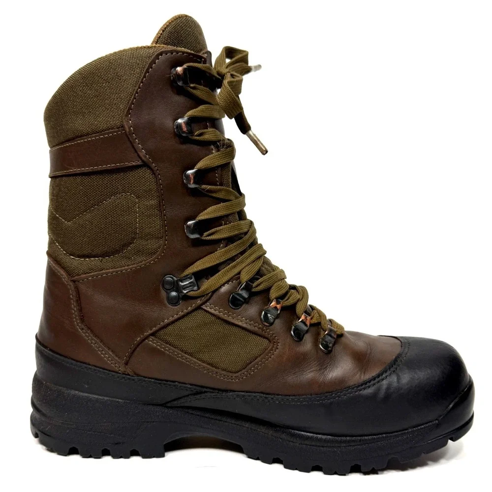 Beretta Boots Mens EU 42 US 8 Brown Green Gore Tex Hunting Outdoor Vibram Sole